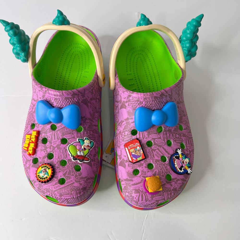 Crocs x The Simpsons Krusty the Clown Unisex  Classic Clog Size 8M /W10 - Picture 2 of 8